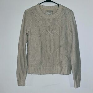 Abercrombie & Fitch Women's Cream Sweater